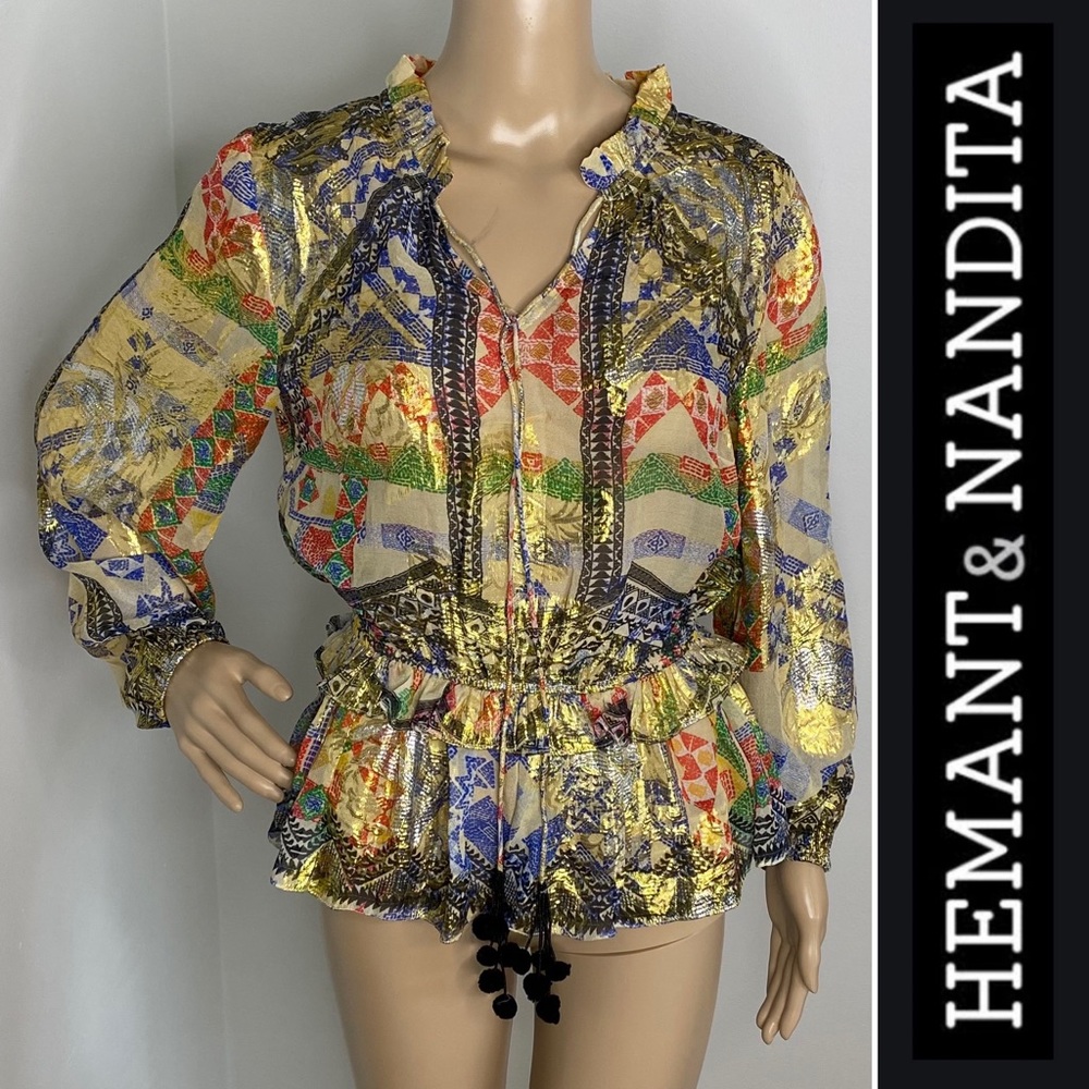 BNWT 🔥$510 HEMANT & NANDITA🔥 Blouse